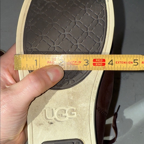 UGG Dark Brown Fur-Lined Boots - Picture 9 of 9